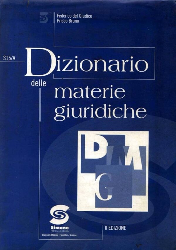 Dizionario delle materie Giuridiche - S15