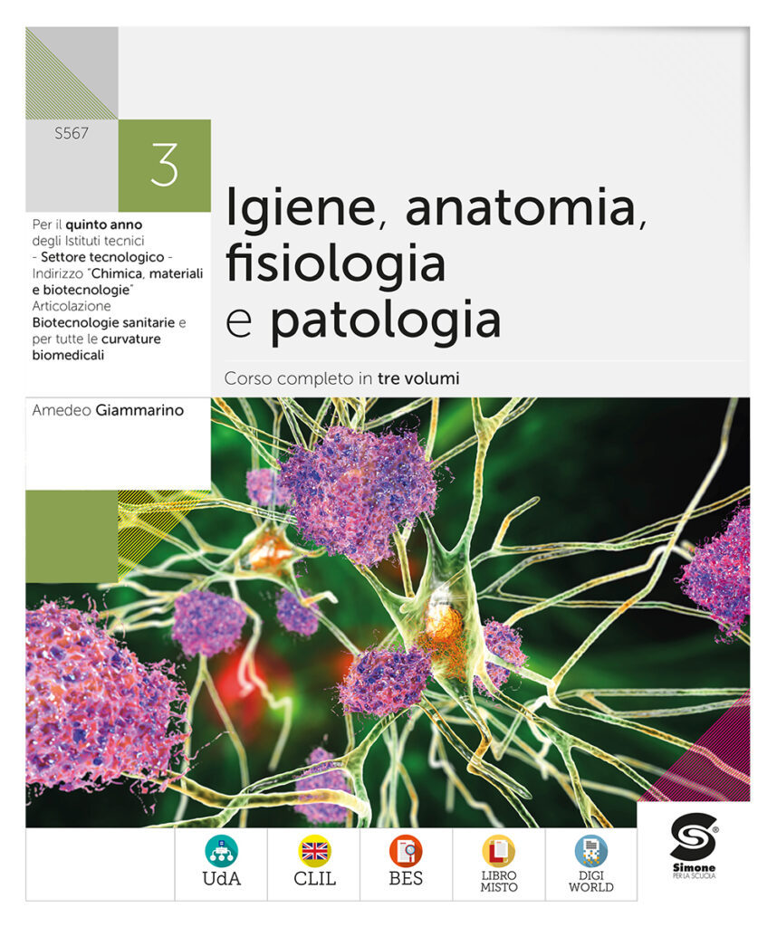 Igiene, Anatomia, Fisiologia E Patologia 3 - S567 - Simone Scuola